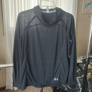 Black HeatGear long sleeve shirt